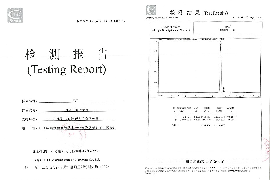 PDINN檢測報告